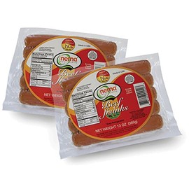 Nema Halal Franks, Hot Dog 1 lb (Beef)