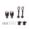 Replacement Shade Parts Bungee End Cap Kit for Exterior Cordless