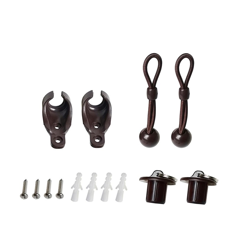 Replacement Shade Parts Bungee End Cap Kit for Exterior Cordless