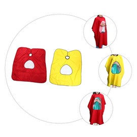 TOVINANNA 2pcs Barber Cape Viewing Window for Salon Hair Cutting Haircut Cloak for Adults Multi-functional Hairdressing Cape for Home and Barbershops