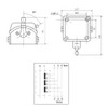 WITTKOWARE Three-phase cam switch with lever, 3-pin, on/off, 30 A,