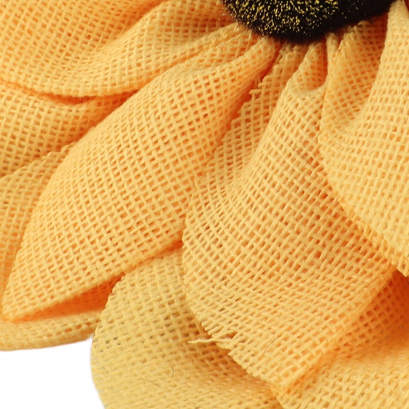 Artificial Sunflower Wreath Wall Hanging Sunflowers Ornament for Farmhouse Door