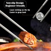 Stainless Steel Chopsticks 5 Pairs Metal Chopsticks Reusable Dishwasher Safe