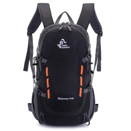 free knight 40L Lightweight Daypack Cycling Hiking Water Resistant Travel Backpack (Black)