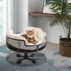 Modern Cat Desk Bed Metal Pet Desk Bed with Soft