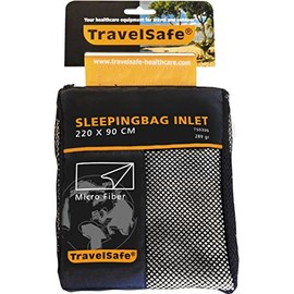 Travelsafe Outdoor Sleeping Bag Inlet Microfiber Rectangular