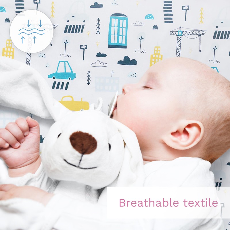 100% Cotton Cot Bed Duvet Cover & Pillowcase Set pattern