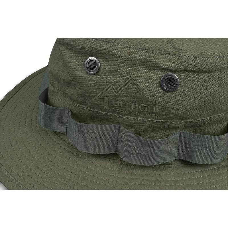 Boonie Hat Brim Outdoor Hat 'Junglescout' with Removable Neck Protection