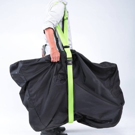 Kawasumi Seisakusyo Pink Loop Bag Auxiliary Belt Neon Green