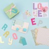 BAOFALI Mini Alphabet Punch Board, 6x4.25inch Paper Hole Punches for