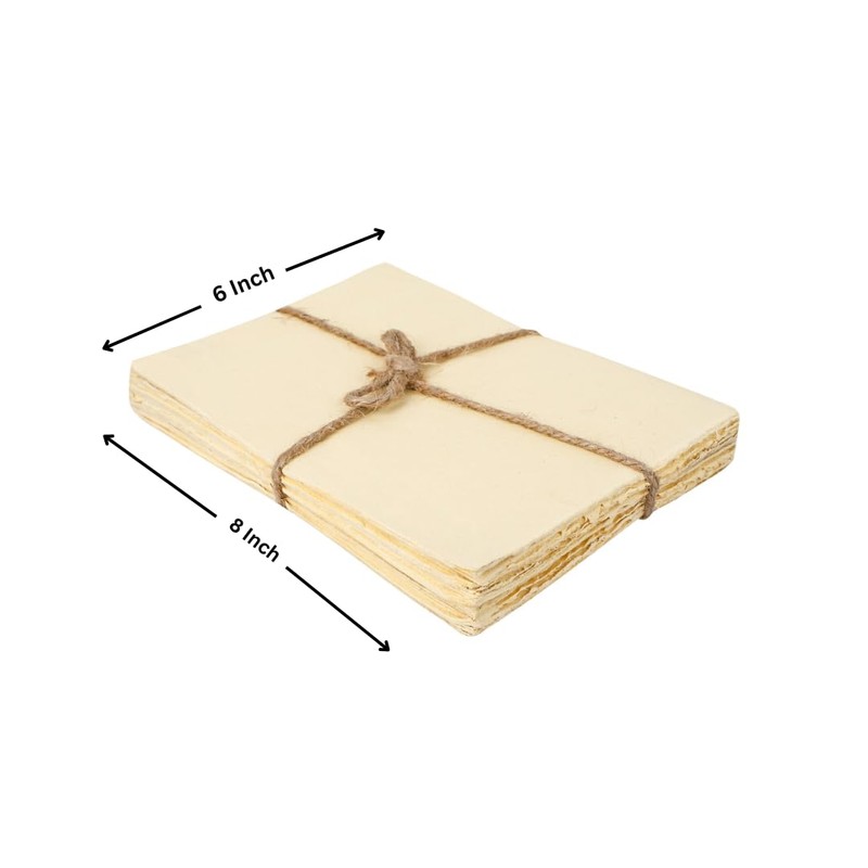 OVERDOSE Deckle Edge Paper - Pack of 50 - Handmade