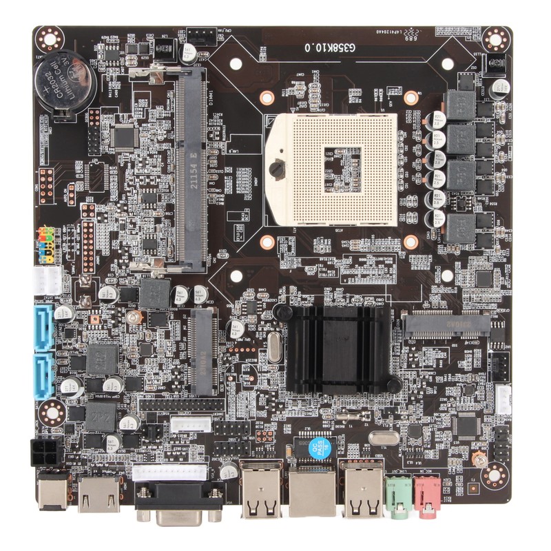 HM65 Mini ITX Motherboard LGA 988 DDR3 for Intel 2