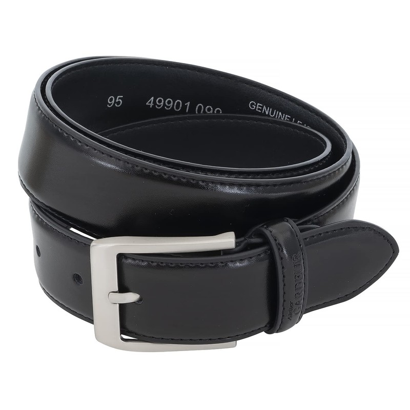 Atelier GARDEUR Men's Hg-001 Belt, Black (Schwarz 99), 46 (Size:
