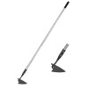 YEELOR Warren Hoe, Carbon Steel Triangle Garden Hoe with Stainless