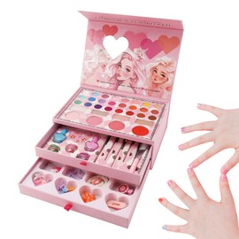 Schmink Set für Kinder - Abwaschbares Schmink Set | Waschbares Spielzeug Für Kleinkinder Mottopartys Schultheater Workshops Bühnenauftritte Geburtstage