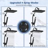 Hibbent Upgraded cUPC Certified 13'' Shower Head Combo, High Pressure