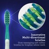 GuruNanda Multi-Action Toothbrush with Tongue Cleaner - Soft Bristles for