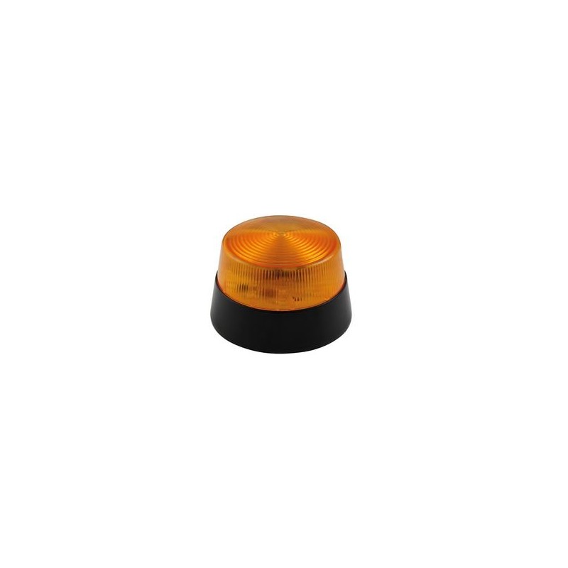 WARNING FLASHER, LED, 12V, 77MM, AMBER | VISUAL SIGNAL INDICATOR