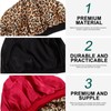 minkissy 2sets Elastic Wide Rim Sleeping Hat Hair Bonnet Satin