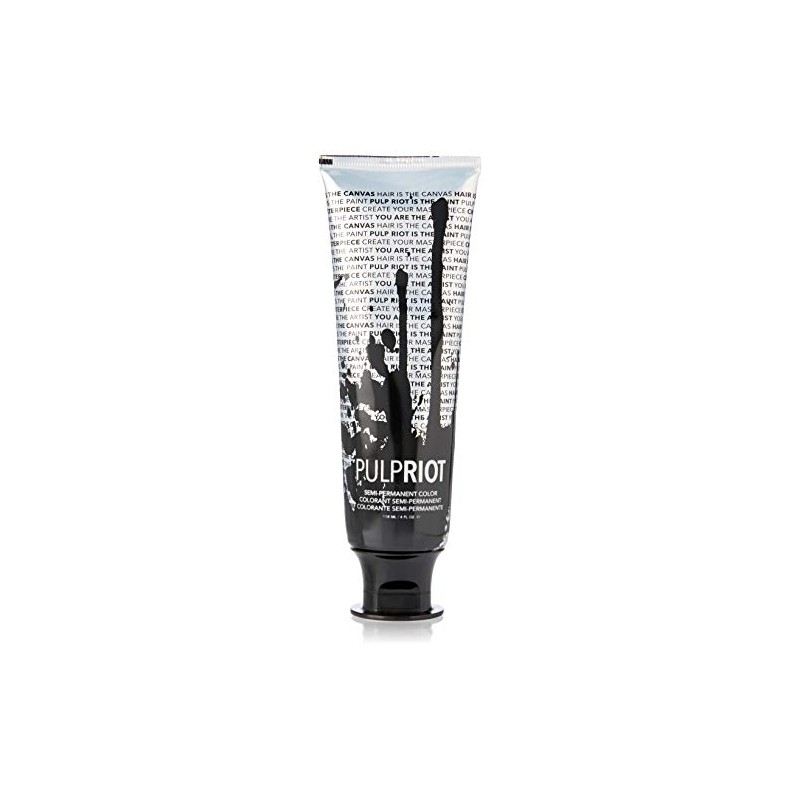 Pulp Riot Semi-Permanent Hair Color for Unisex, Smoke Grey, 4