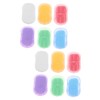 ABOOFAN Portable Soap Paper 12 Sheets Travel Size Soap Sheets