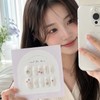 Daisy Dino Handmade Nail Tips - Short Ballerina / 데이지