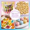 Fondant Letter Cutters, 40 Pcs Letter Cookie Cutters, Alphabet Cookie