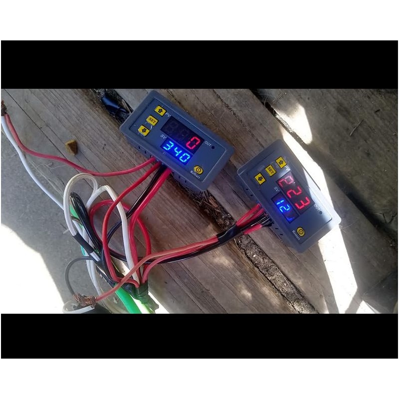 SazkJere Programmable Cycle Timer Switch Timer Delay Relay LED Digital