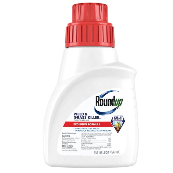 Roundup Weed/Grass Killer Concentrate Makes 5 Gallons - 16 fl.