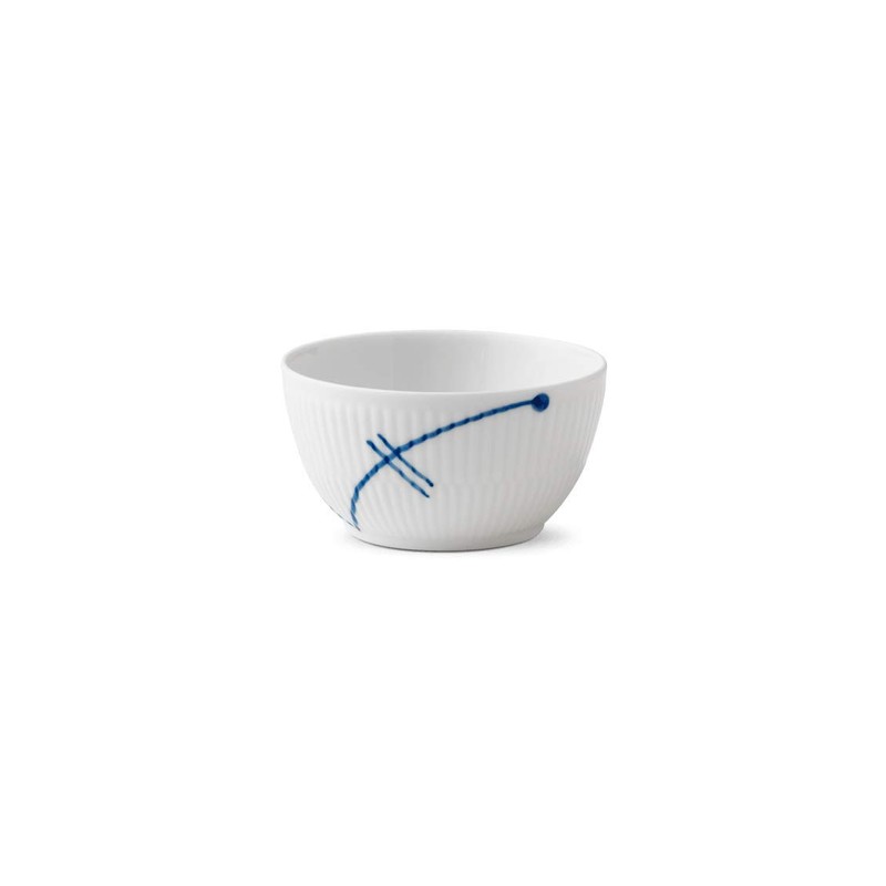Blue Fluted Mega 3.75 oz. Sugar Bowl
