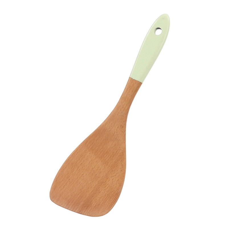 3Pcs Wooden Spatula Set Heat Resistant Light Weight Kitchen Cooking