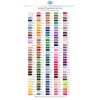 Simthread Embroidery Thread 5500 Yards Electic Blue 420, 40wt 100%