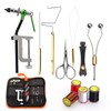 Fly Tying Tools Kit with Fly Tying Threader Needle Whip