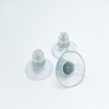 Transparent ultra-strong pressure plate screw Qbang suction cup 32mm 8ea