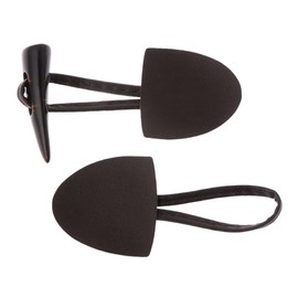 12 Pairs/Set Leather Horn Toggle Closure Buttons for Clothes Sewing DIY Apparel Crafts (Brown)