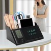 Multifunctional Electronic Calendar Desktop Storage Box with LCD Writing Pad