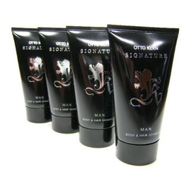 Otto Kern Body & Hair Shampoo Signature Men Shower Gel + Shampoo 4 x 75 ml
