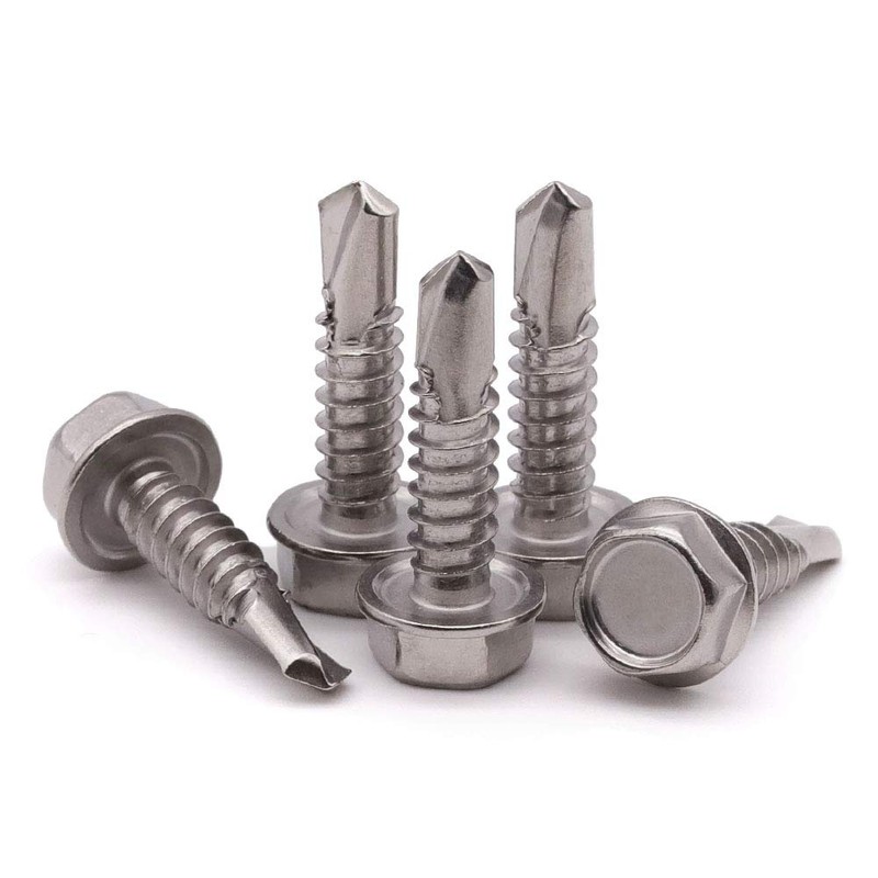 #12 x 3/4" (50 pack) Hex Washer Head Self Drilling
