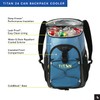 Titan Deep Freeze Backpack Cooler 24 Can Cooler Bag Insulation,
