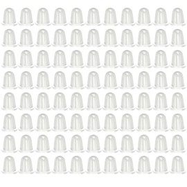 Earring Backs Replacements, Hypoallergenic Silicone Metal Plastic Rubber Earrings Back Soft Clear Earring Backs for Studs Hook Droopy Ears Heavy Earring