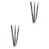FOMIYES Pcs e Eyebrow Pencils Set Eyebrow Pencil Brush Soft