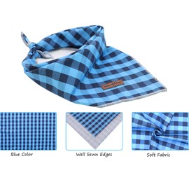 Unique Style Paws Dog Bandanas 1PC Washable Cotton Triangle Dog Scarfs for Small Medium Large Dogs and Cats