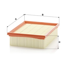 Original MANN-FILTER Air Filter C 2295 – For Passenger Cars