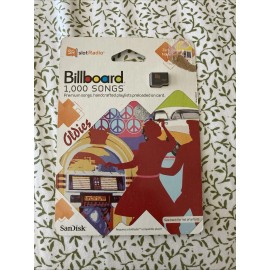 SanDisk New Old Stock Billboard 1,000 Songs Oldies Preloaded micro SD Card  SanDisk