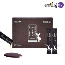 Nonghyup Deer Antler Deer Antler Red Ginseng Day Stick 10ml x 30 packs, 1 month supply / 농협안심녹용 녹용홍삼 데이스틱 10ml x 30포, 1개월분
