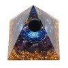 Crystal Pyramid Exquisite Beautiful Pyramid Power Stone Ornament for Desks
