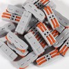25PCS Lever Wire Connectors, Quick Connect Wire Splice Connectors Compact