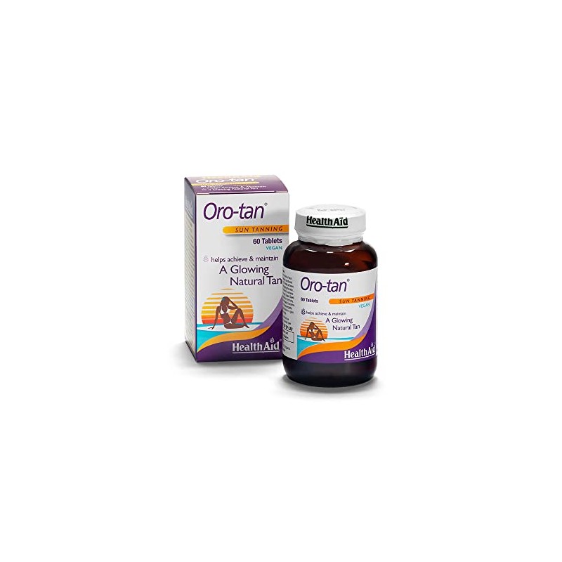 HealthAid OroTan Sun Tanning - 60 Tablets