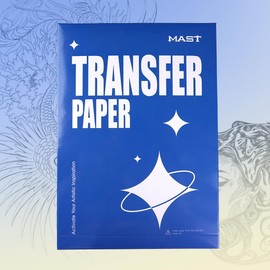 MAST TATTOO Papel de transferencia para tatuajes, papel de transferencia para plantillas de tatuajes Mast (100 unidades)