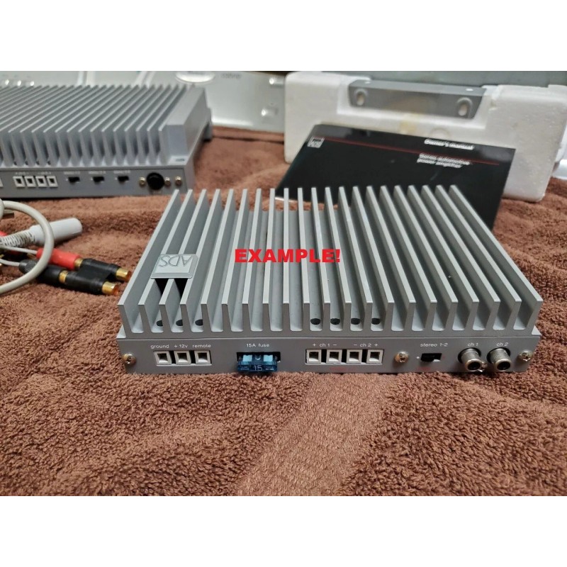 a/d/s/ ADS a/d/s PQ10 (Amplifier Badge/Emblem)